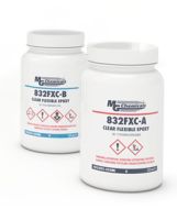 832 FXC, 2K transp, flex, epoxyhars, Kit 450 ml